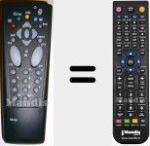 Ersatzfernbedienung f&uuml;r TC100 (20879570)