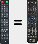 Ersatzfernbedienung f&uuml;r K24DLT7F