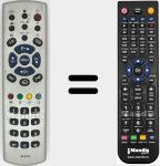 Ersatzfernbedienung für RC 2183 (313P10821831)