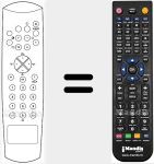 Ersatzfernbedienung für TM30