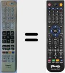 Replacement remote control for CT-8035 (75037328)