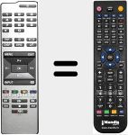 Replacement remote control for TP-00200400