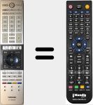 Replacement remote control for CT-90429 (75038823)