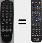 Replacement remote control for ICube780