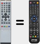 Ersatzfernbedienung f&uuml;r 076R0MZ020