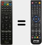 Replacement remote control for Alpha X