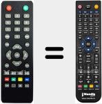 Ersatzfernbedienung f&uuml;r LEPREPVR-2