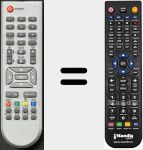 Replacement remote control for KSC570FTA