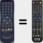 Replacement remote control for CI3000P