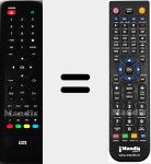Replacement remote control for SAT152HD