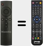 Ersatzfernbedienung f&uuml;r Mi-Box