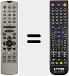 Ersatzfernbedienung f&uuml;r RC 2540