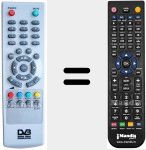 Ersatzfernbedienung für RMT-500A