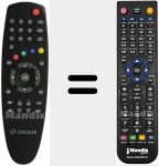 Replacement remote control for 253103876