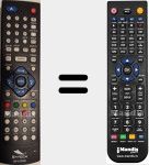 Replacement remote control for SY-417HD