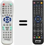 Replacement remote control for REMCON1028