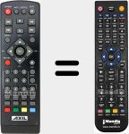 Ersatzfernbedienung f&uuml;r RT0430T2