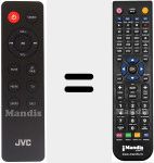 Replacement remote control for RF-TB240WW
