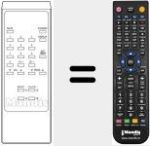 Replacement remote control for CT 18