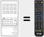 Ersatzfernbedienung für 08482