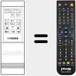 Replacement remote control for 143.9.4100.66495