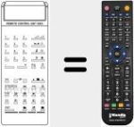 Ersatzfernbedienung f&uuml;r 30 D 3