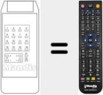 Replacement remote control for 36 SERIES