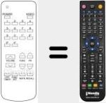Ersatzfernbedienung f&uuml;r 37SYCE-5