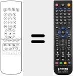 Replacement remote control for SM 2
