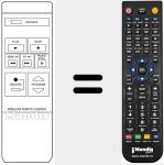 Replacement remote control for 597-010K