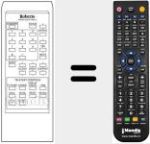 Replacement remote control for 6142-05204