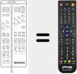 Replacement remote control for 660.01.0221
