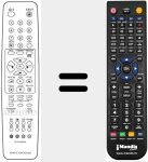 Replacement remote control for 6710V00005E