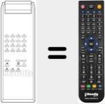 Replacement remote control for 701308078