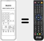 Replacement remote control for 784 T OSD