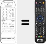 Ersatzfernbedienung für REMOTE CONTROL UNIT