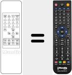 Replacement remote control for RT 768 / 301