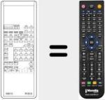 Replacement remote control for 94817 J