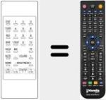 Replacement remote control for A512230