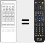 Replacement remote control for 92022296802