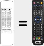 Replacement remote control for DIGICOMPUTER 36 KEY