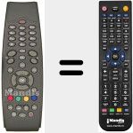 Replacement remote control for DIPRO