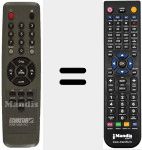 Replacement remote control for DSB 1000-2CI