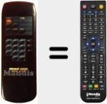 Replacement remote control for ESR 400