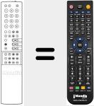 Replacement remote control for FB 100