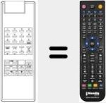 Replacement remote control for 5652 08 71