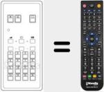Ersatzfernbedienung f&uuml;r IR 16