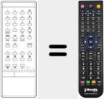 Replacement remote control for M 2