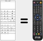 Replacement remote control for 30 M