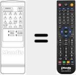 Replacement remote control for IR 2000